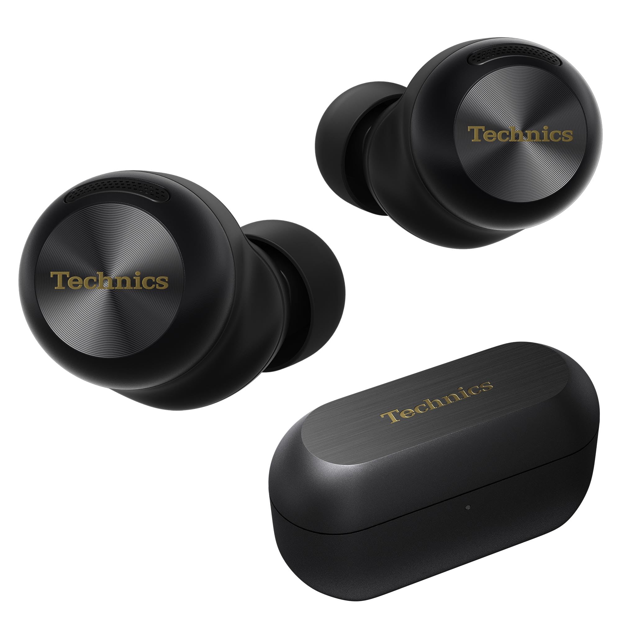 Technics Reference Class Hi-Fi Wireless Earbuds Black Dolby Atmos Adaptive Noise Cancelling 10hr Battery