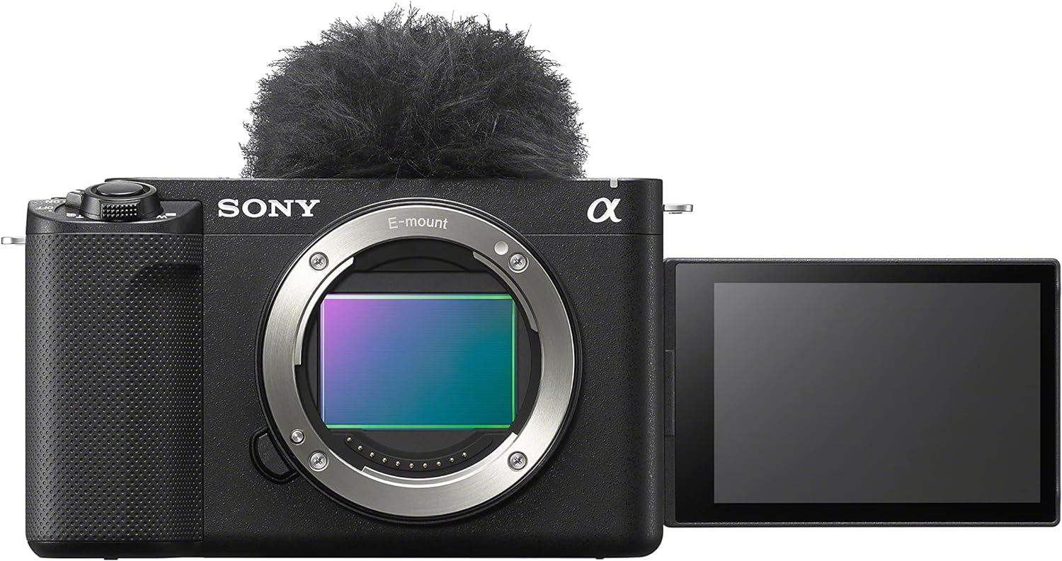 Sony Alpha ZV-E1 Full-Frame Vlog Camera for Professional Vapers - Black Body  
Sony Alpha ZV-E1 Full-Frame Interchangeab